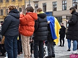 Zobacz, jak Wrocław obchodził rocznicę wybuchu wojny w Ukrainie [Foto, Wideo]