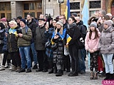 Zobacz, jak Wrocław obchodził rocznicę wybuchu wojny w Ukrainie [Foto, Wideo]