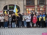 Zobacz, jak Wrocław obchodził rocznicę wybuchu wojny w Ukrainie [Foto, Wideo]