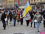 Zobacz, jak Wrocław obchodził rocznicę wybuchu wojny w Ukrainie [Foto, Wideo]