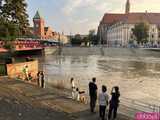 Wrocław: na kilka godzin przed falą kulminacyjną 