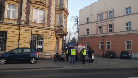 Motorower potrącił pieszego w Kamieńcu