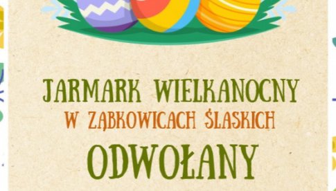 Jarmark Wielkanocny w Ząbkowicach Śląskich ODWOŁANY