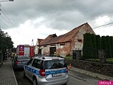 Zawalił się dach stodoły w Kamieńcu