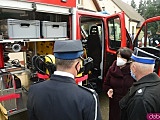 Oficjalne przekazanie nowe samochodu OSP Topola