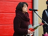 Oficjalne przekazanie nowe samochodu OSP Topola