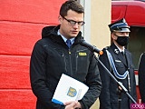 Oficjalne przekazanie nowe samochodu OSP Topola