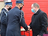 Oficjalne przekazanie nowe samochodu OSP Topola