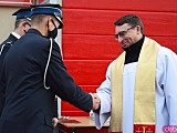 Oficjalne przekazanie nowe samochodu OSP Topola