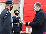 Oficjalne przekazanie nowe samochodu OSP Topola