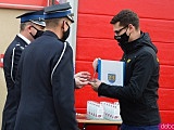 Oficjalne przekazanie nowe samochodu OSP Topola