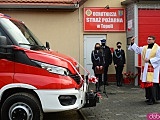 Oficjalne przekazanie nowe samochodu OSP Topola