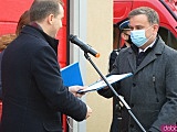 Oficjalne przekazanie nowe samochodu OSP Topola