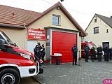 Oficjalne przekazanie nowe samochodu OSP Topola