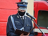 Oficjalne przekazanie nowe samochodu OSP Topola