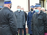 Oficjalne przekazanie nowe samochodu OSP Topola