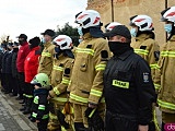 Oficjalne przekazanie nowe samochodu OSP Topola