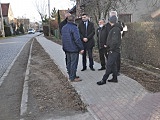 Nowy chodnik przy drodze powiatowej w Przyłęku gotowy