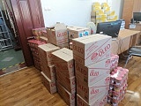 Pomoc dla 200 potrzebujących rodzin z Ziębic, dzięki hojnej darowiźnie anonimowej osoby