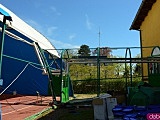Modernizacja namiotowej hali sportowej w Kamieńcu Ząbkowickim