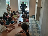 Bezpieczne wakacje - ząbkowiccy policjanci spotkali się z uczniami