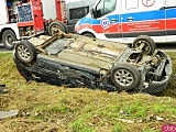 Wypadek na trasie Ząbkowice Śląskie - Stoszowice. Jedna osoba poszkodowana