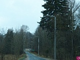 Wyremontowana droga w Mąkolnie i nowe lampy w Chwalisławiu 
