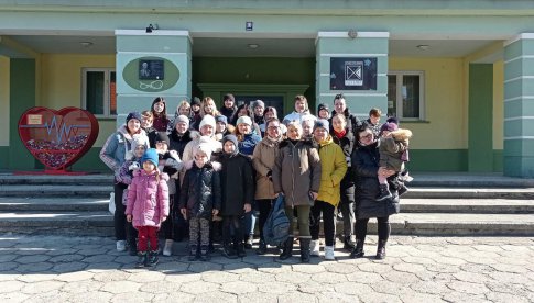 [FOTO] Uchodźcy z Ukrainy zwiedzali Złoty Stok