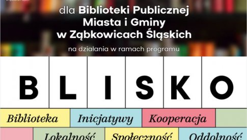 137,5 tys. zł dla ząbkowickiej biblioteki na projekt „Blisko papieru i słowa”