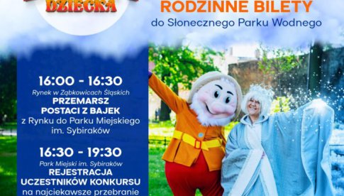 Konkurs na najciekawsze bajkowe przebrane podczas obchodów Dnia Dziecka w Ząbkowicach Śl.