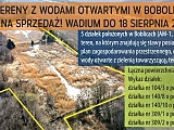 Tereny z wodami otwartymi w Bobolicach na sprzedaż – wadium do 18 sierpnia 2022r.