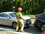 Zderzenie trzech osobówek na dk8 w Bardzie