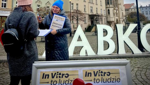 W Ząbkowicach Śląskich ruszyła zbiórka podpisów pod projektem ustawy „TAK dla In Vitro”