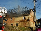 Pożar budynku mieszkalnego w Starym Henrykowie 
