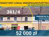 Weź udział w przetargu na lokal użytkowy/mieszkalny w Niedźwiedziu!