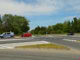 Zderzenie dwóch osobówek na skrzyżowaniu dk8 i drogi na Dzierżoniów