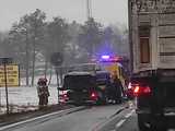 Pożar samochodu osobowego na dk8 w Ząbkowicach Śląskich