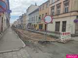 Trwa przebudowa ulicy Armii Krajowej w Ząbkowicach Śląskich 