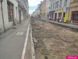 Trwa przebudowa ulicy Armii Krajowej w Ząbkowicach Śląskich 