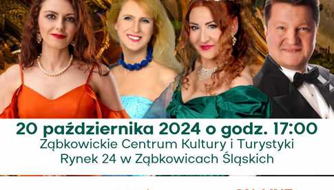 20.10, Koncert Operetkowy Niezapomniane melodie Wiednia w ZCKiT