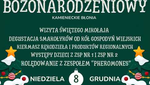 8.12, Jarmark Bożonarodzeniowy na Kamienieckich Błoniach