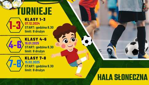 07.12, Mini Futsal 2024/2025 w Hali Słonecznej w Ząbkowicach Śląskich