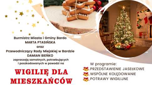 21.12, Wigilia dla Mieszkańców gminy Bardo w Przyłęku