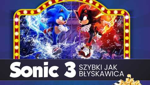 27.01, Seans filmu Sonic 3: Szybki jak błyskawica w Ząbkowicach Śląskich