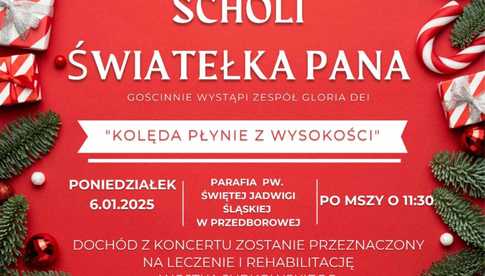 06.01, Koncert scholi Światełka Pana w Przedborowej