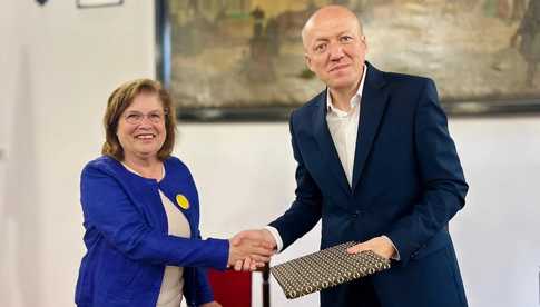 [FOTO] Francuscy Rotarianie z wizytą w Ziębicach