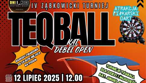 12.07, Ząbkowice Śląskie: IV Ząbkowicki Turniej Teqball