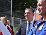 [FOTO] Nowa era sportu w Kamieńcu Ząbkowickim? Minister Sportu sprzedał burmistrzowi kilka ciekawych pomysłów 