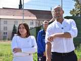[FOTO] Nowa era sportu w Kamieńcu Ząbkowickim? Minister Sportu sprzedał burmistrzowi kilka ciekawych pomysłów 